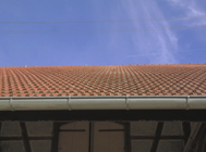 A picture of clean gutters